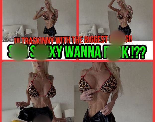 s*x s*xxy wanna fu*k!?? Ultraskinny with the Biggest BOOBS!!
