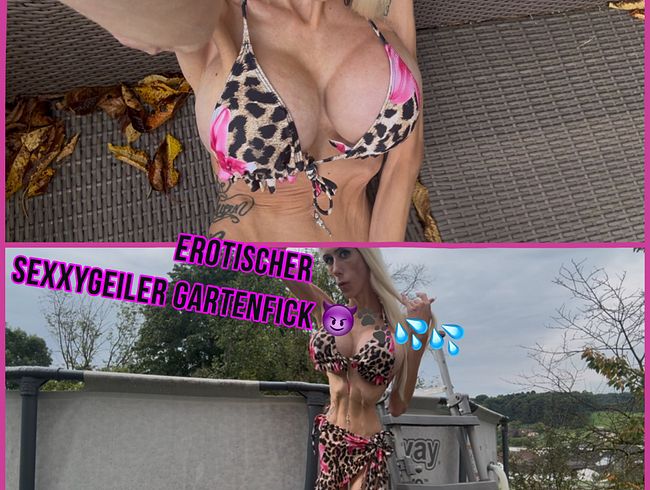 Sexxy-Angie's Porno Video: s*xxy- Erotischer Gartenfi** !!